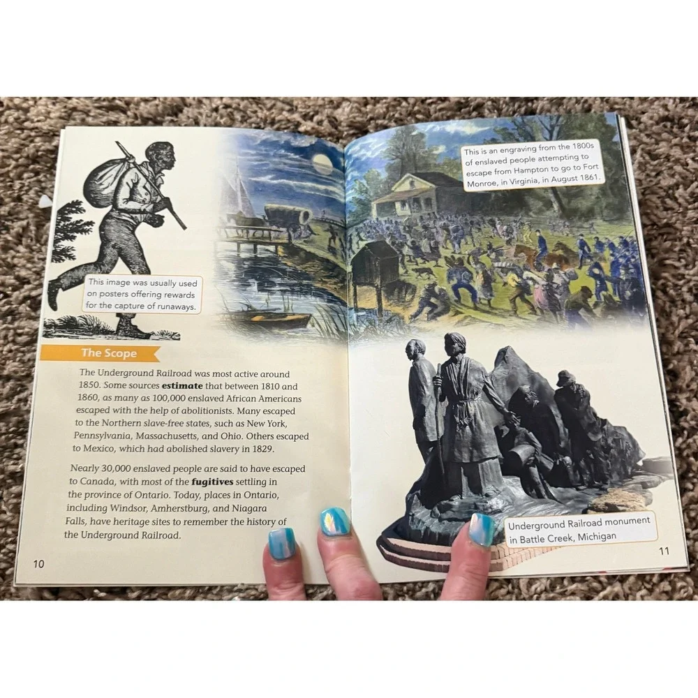 Savvas-History Book-The Underground Railroad & Immigration